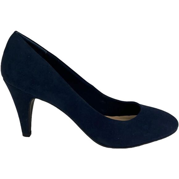 New American Rag Women Classic Shoes Felix High Heel 3" Pumps Blue Navy US 10 - Picture 3 of 8